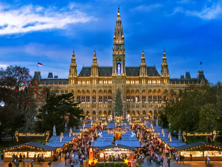 Kerstmarkt in Wenen 2