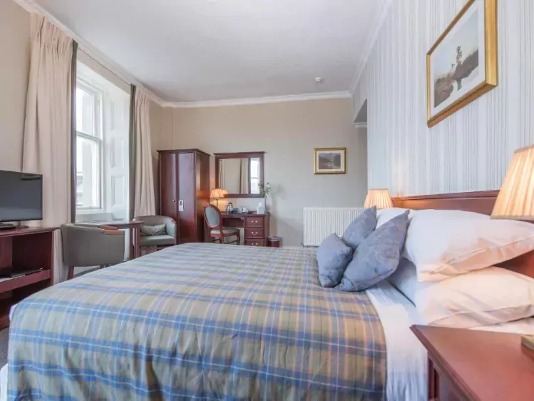 Voorbeeldkamer hotel The Royal Oban