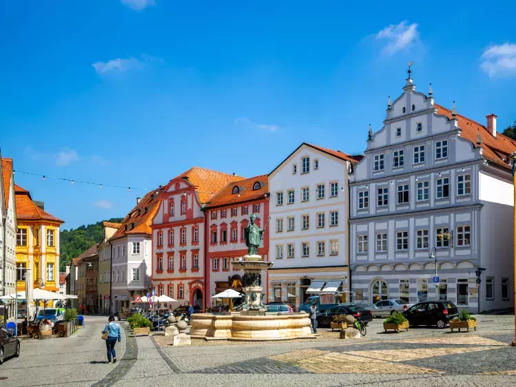 Vakwerkhuizen in Eichstatt