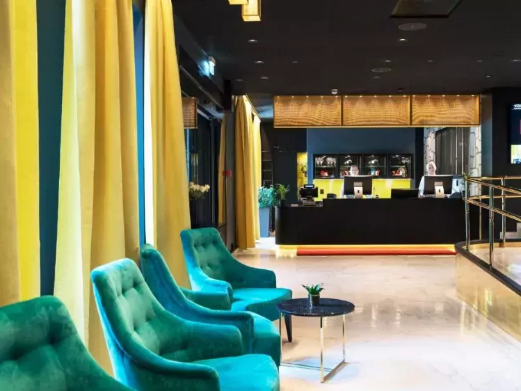 Lobby van Thon Hotel Orion in Bergen