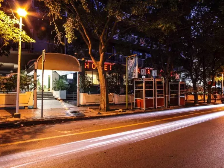 Vooraanzicht van Hotel Grazia Deledda in Sassari