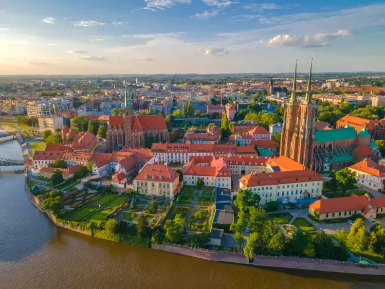 Wroclaw in Polen