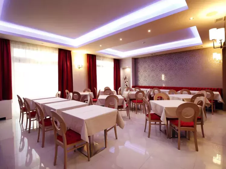 Hotel Raca Sevete eetzaal