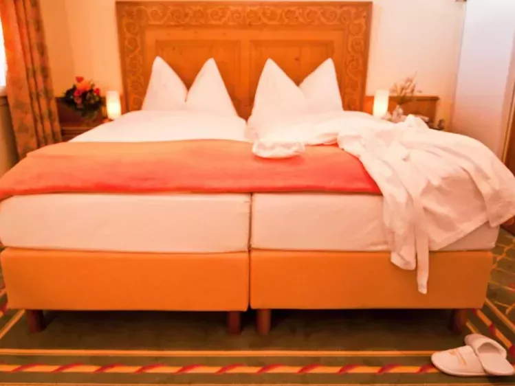 Voorbeeld kamer van Hotel Wildstrubel in Lenk