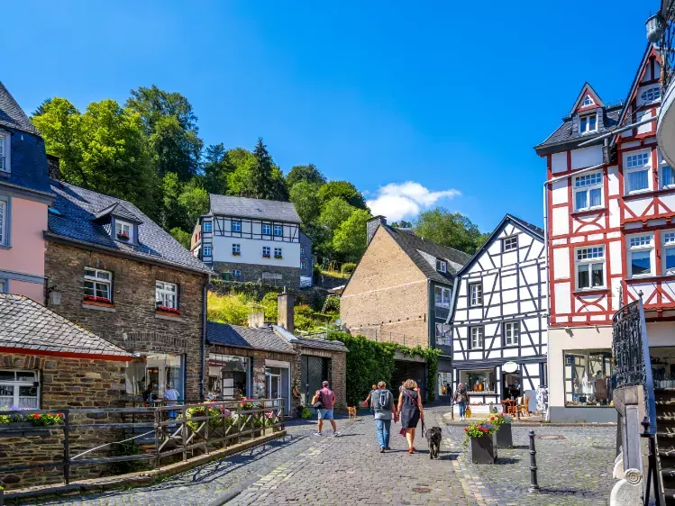 Vakwerkhuizen in Monschau