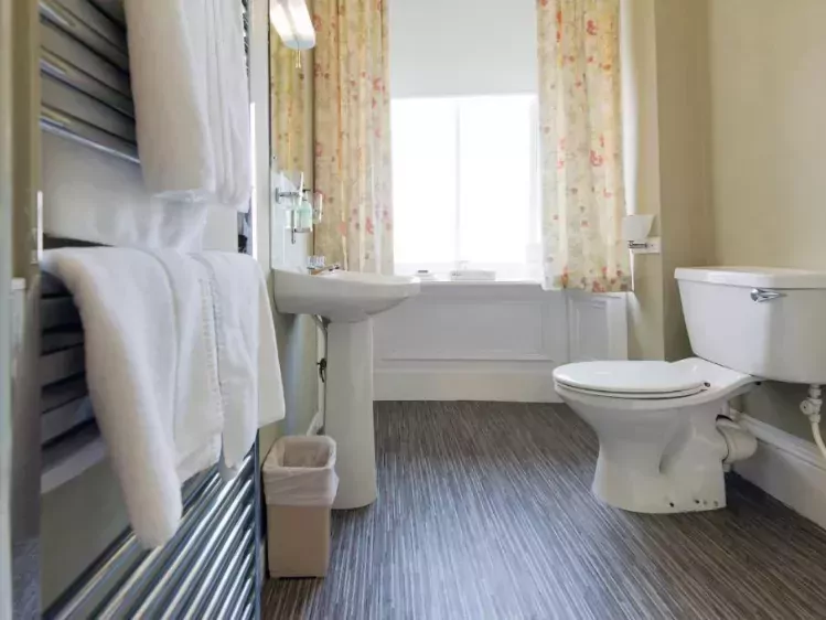 Voorbeeld badkamer The Station Hotel