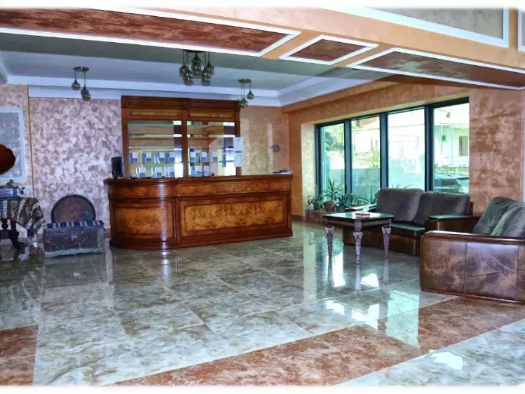 Lobby van Goris Hotel in Goris