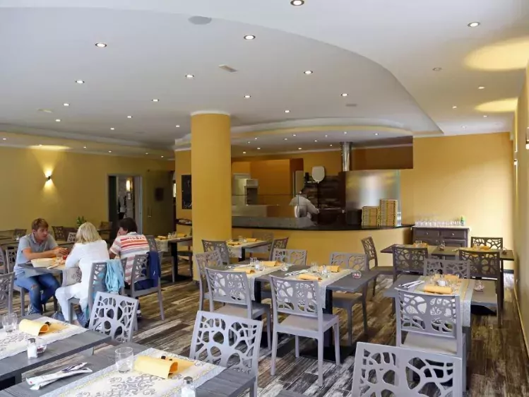 Restaurant van Hotel Albergo Breglia in Plesio 