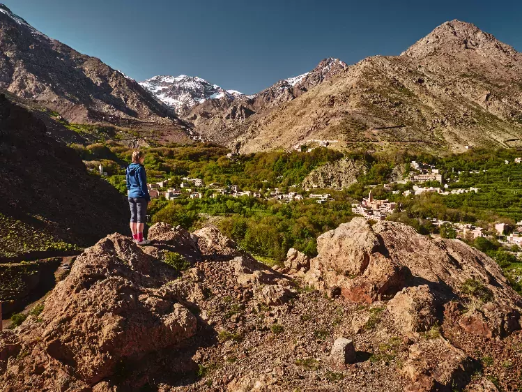 Wandelaar Atlasgebergte