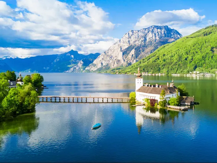 AT-Gmunden - Schloss Ort