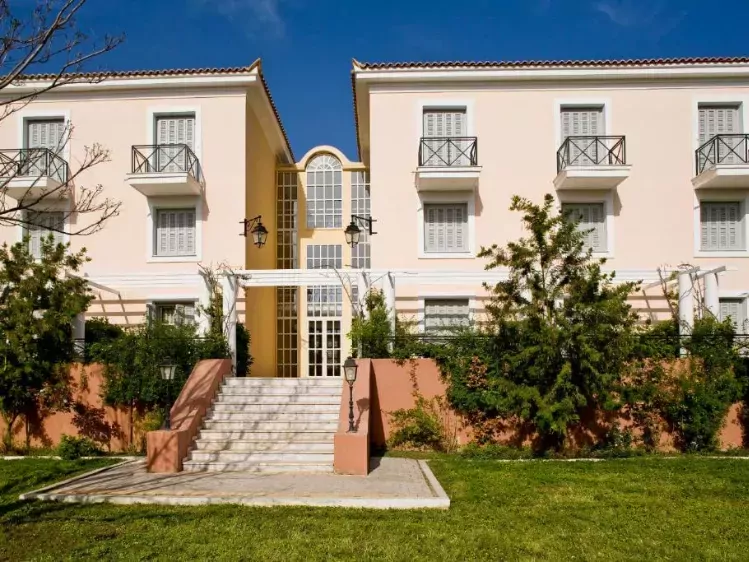 Vooraanzicht Amalia Hotel Nafplio