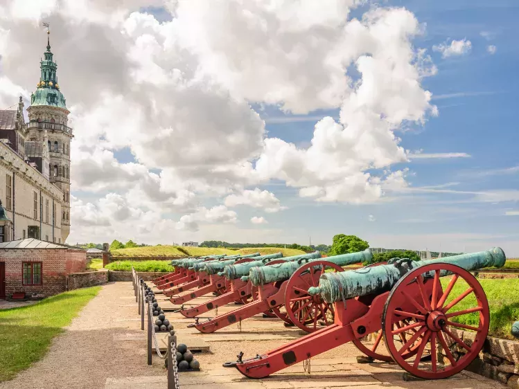 Kronborg kasteel in Denemarken