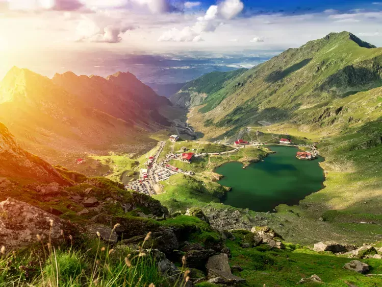 Fagarasgebergte in de Transsylvanische Alpen
