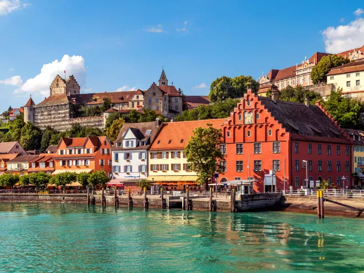 Meersburg aan de Bodensee