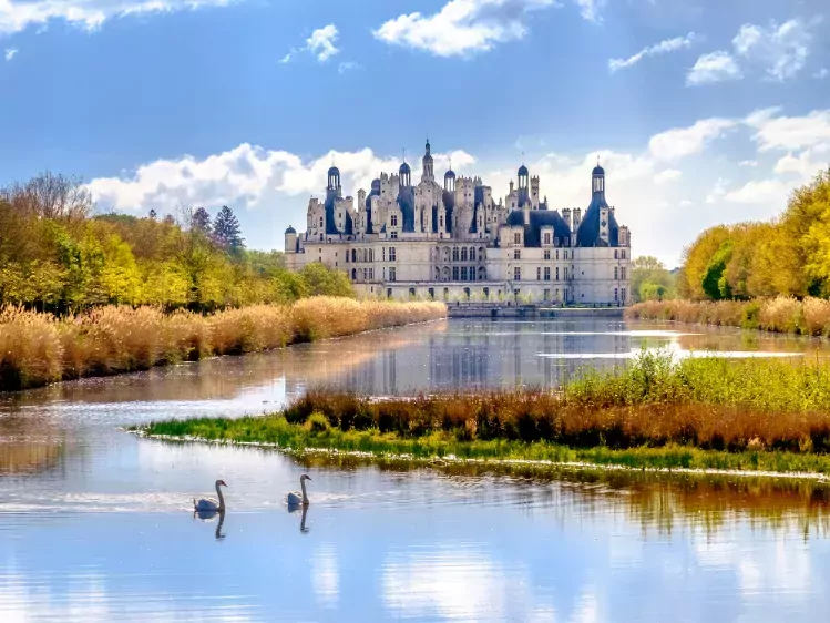 Chateau de Chambord in Frankrijk