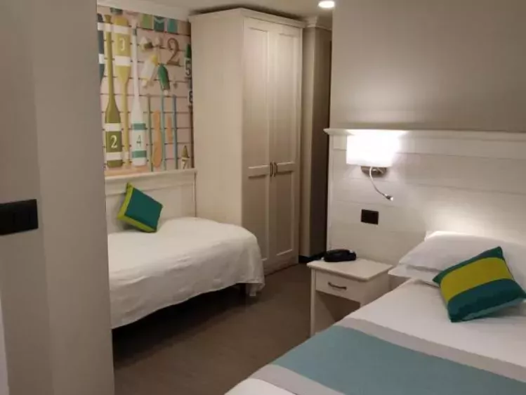 Voorbeeld kamer van Hotel La Camogliese in Camogli
