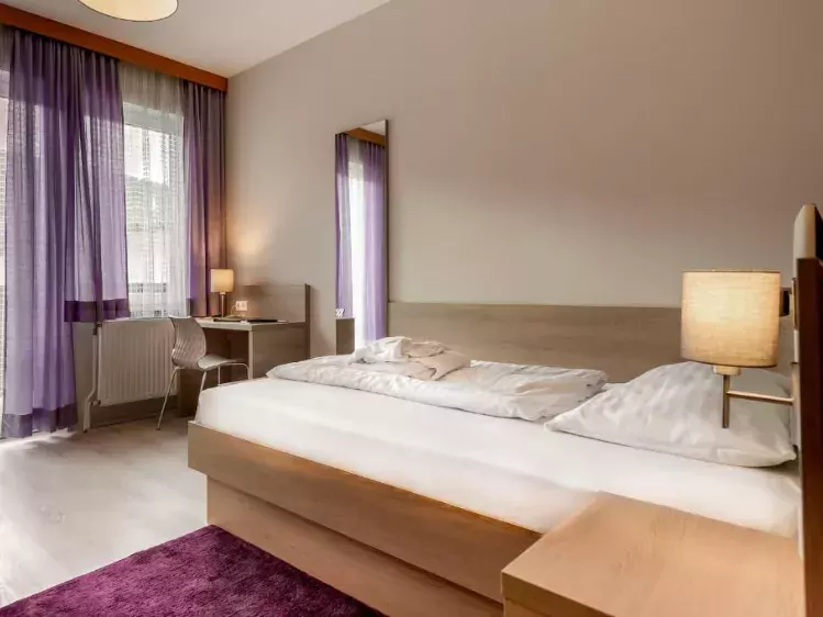 1-persoonskamer van Hotel Steinberger in Altlengbach in Oostenrijk