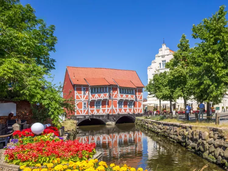 Vakwerkhuizen in Wismar