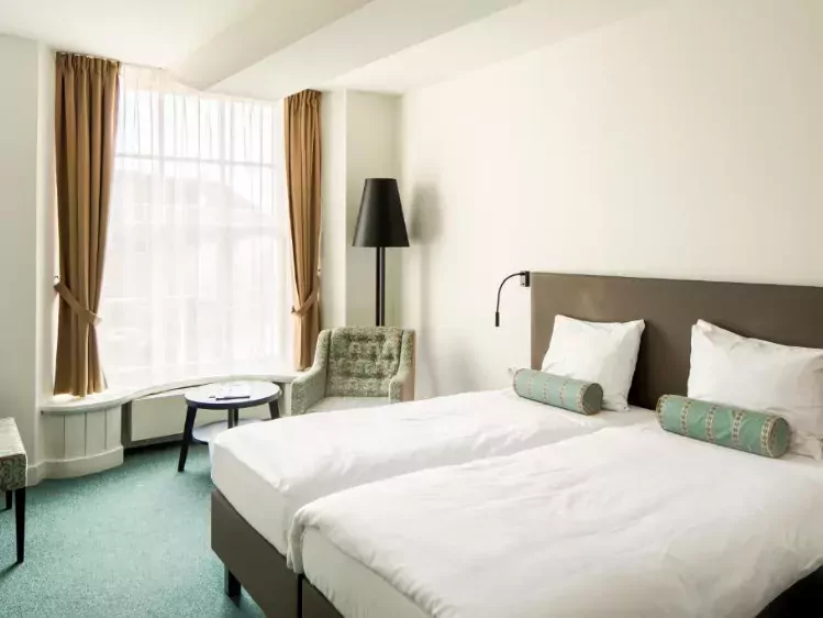 Voorbeeld hotelkamer van Hampshire Hotel 's Gravenhof