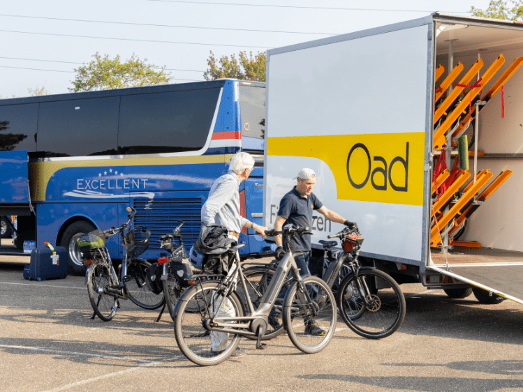 Fietsaanhanger met Harrie