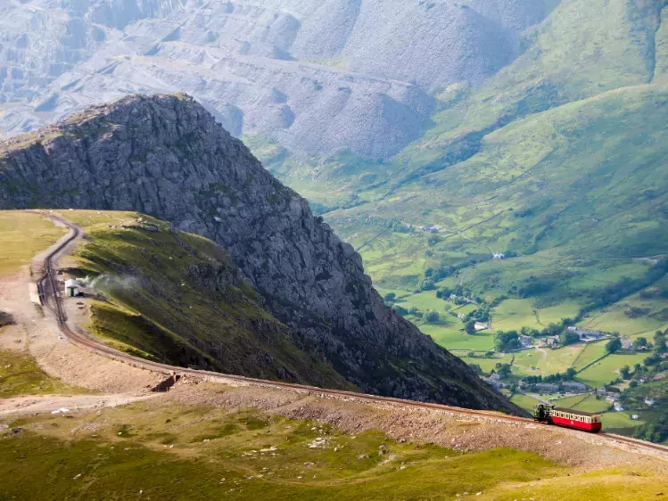 Snowdon Mountain Railway in Wales