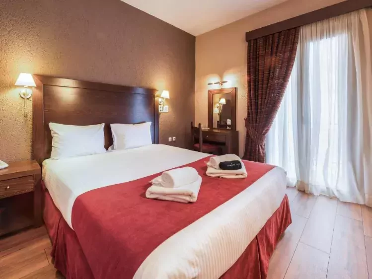 Voorbeeld kamer van Arachova Inn Hotel in Arachova