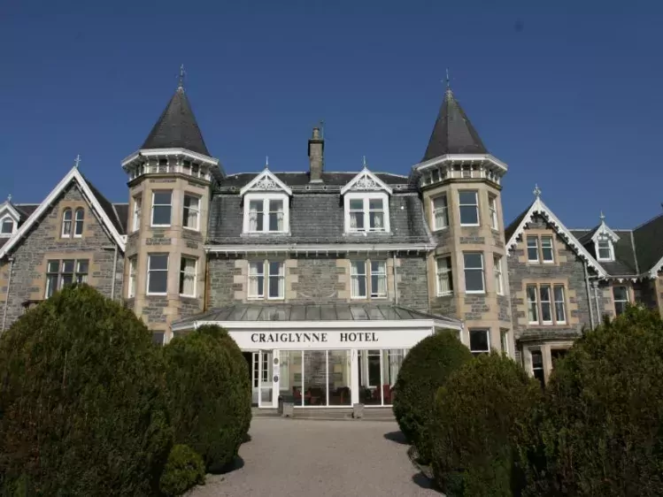 Vooraanzicht The Craiglynne Hotel