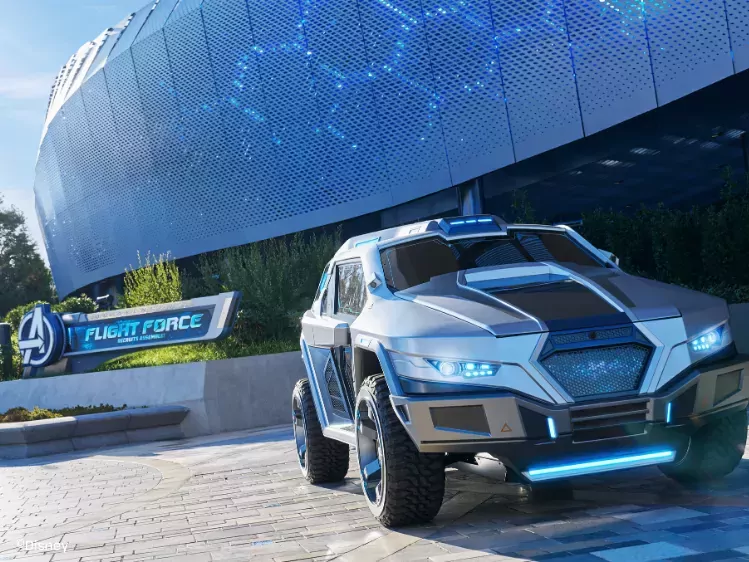 Marvel Avengers Campus - Flight Force met auto