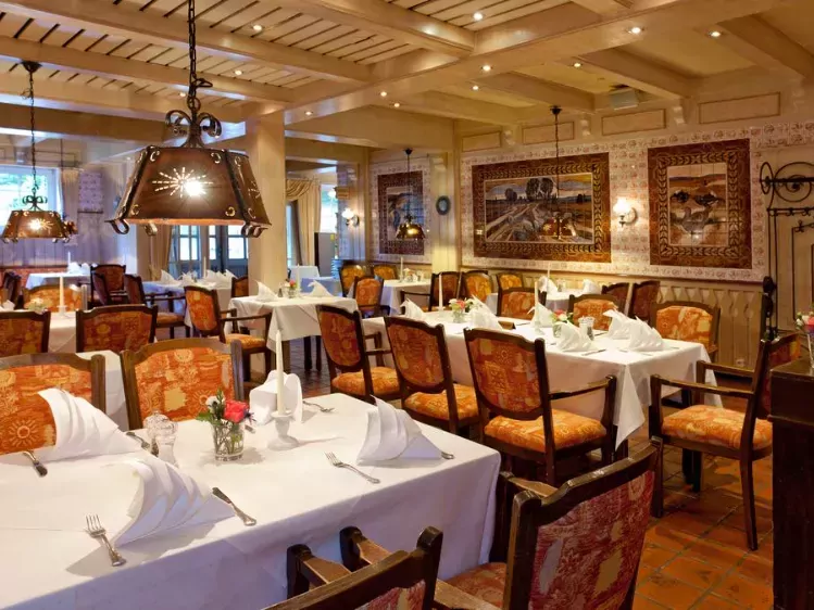 Restaurant van Hotel Hof Sudermühlen in Egestorf