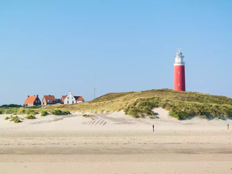 Vuurtoren in Texel