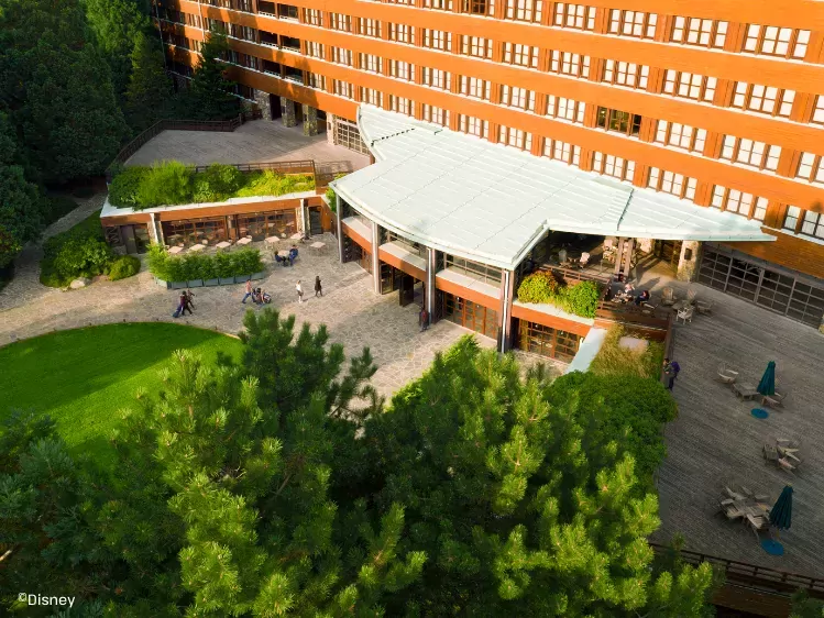 Ingang - Disney Sequoia Lodge in Disneyland Paris