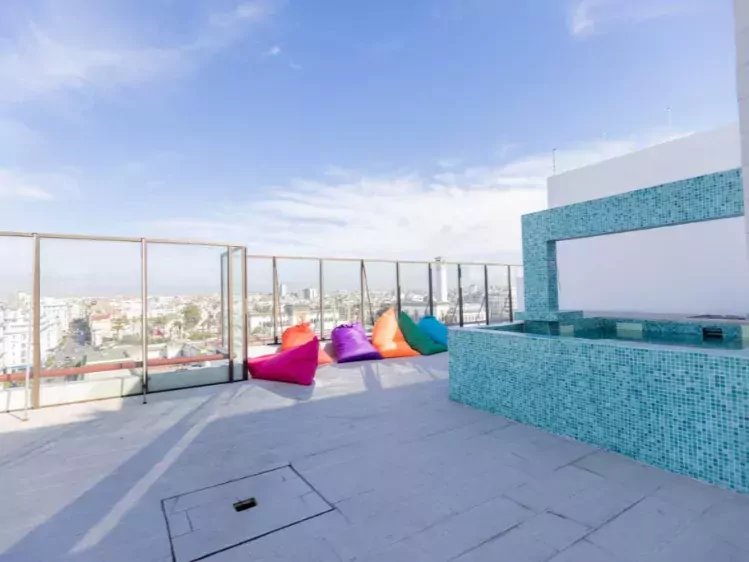 Hôtel Prince de Paris - Dakterras