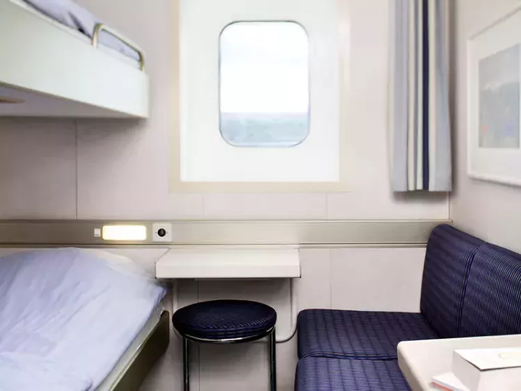 DFDS - buitenhut met stapelbed