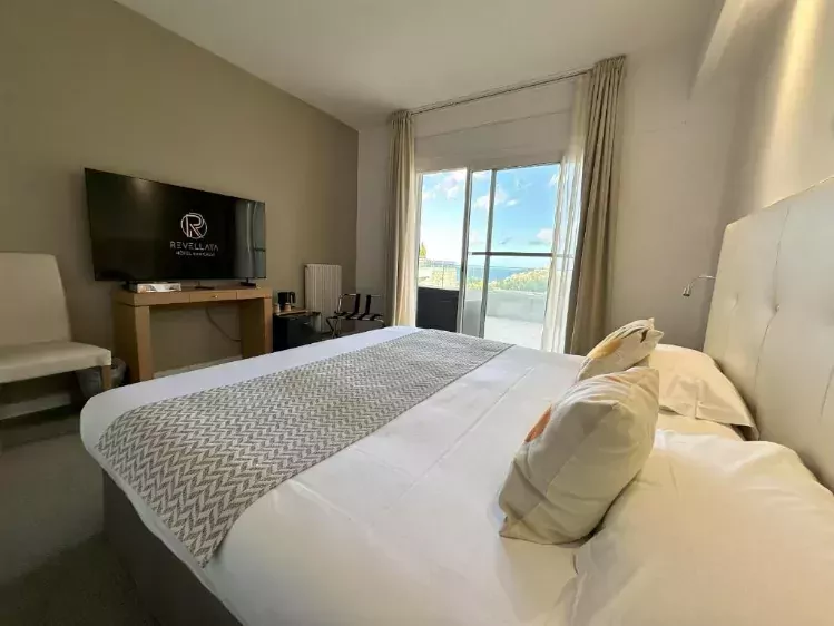 Hôtel Revellata & Spa - Voorbeeldkamer