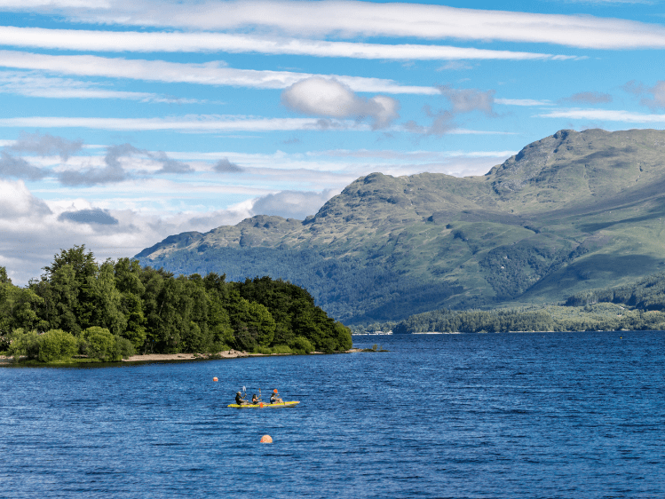 Schotland - Loch Lomond - Over de reis