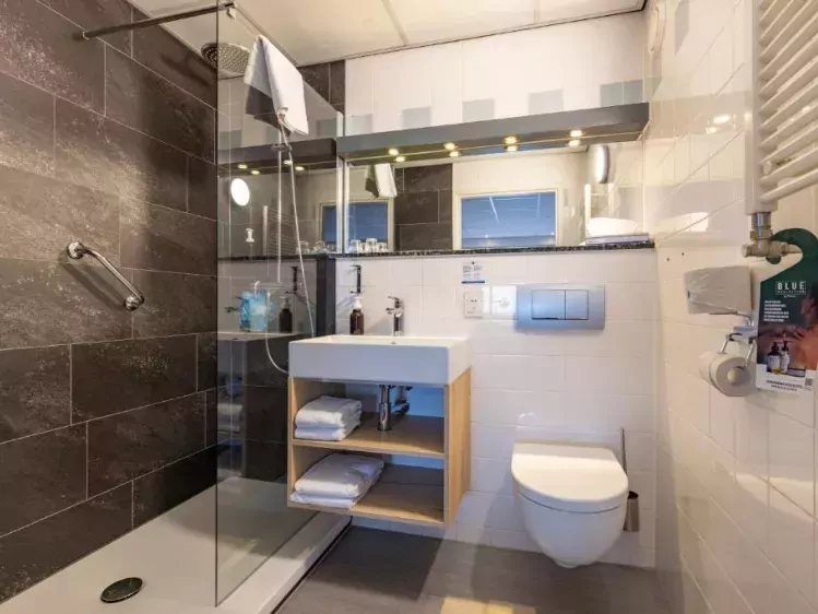 Voorbeeld badkamer Fletcher Hotel Loosdrecht