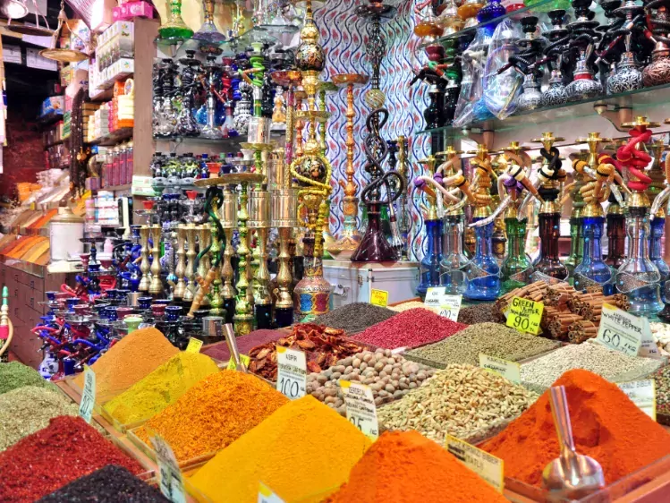 Egyptische bazaar in Istanbul