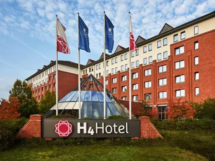 Vooraanzicht van H4 Hotel Hannover Messe in Hannover