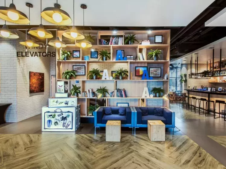 Hotel Campanile Warsawa zithoek