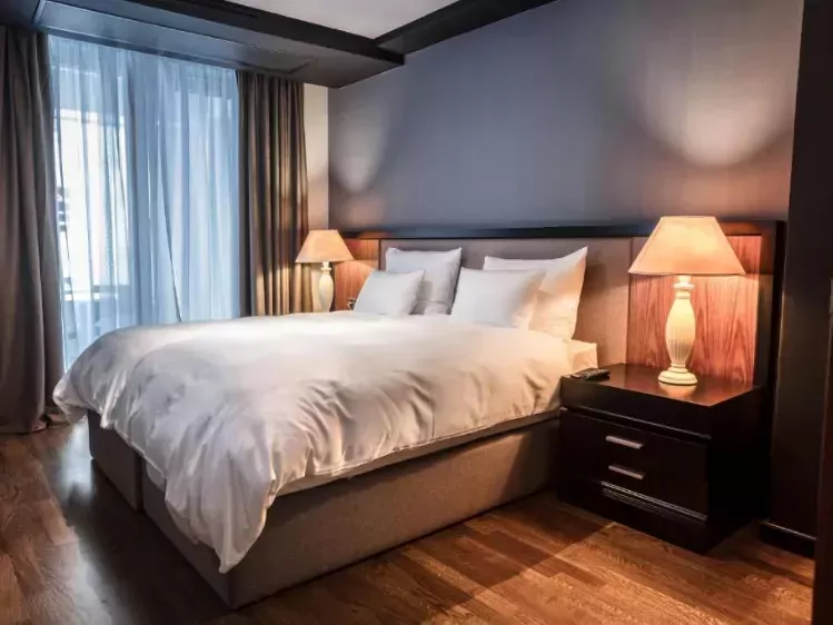 Voorbeeld hotelkamer van Hotel Park