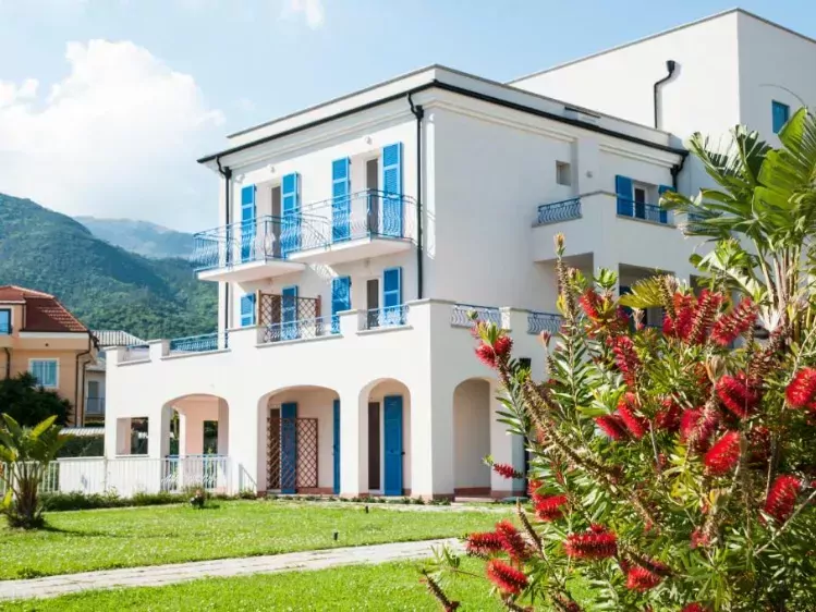 Vooraanzicht van Ai Pozzi Village Hotel & Resort in Loano