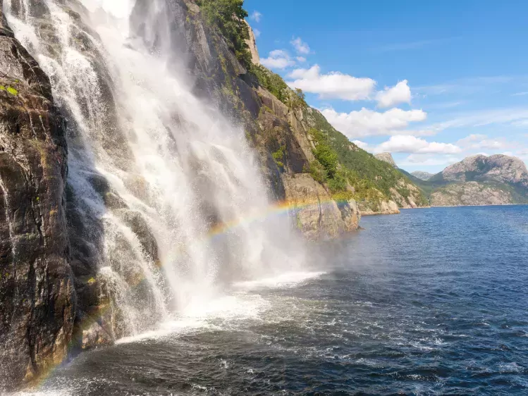 Lysefjord waterval in Stavanger