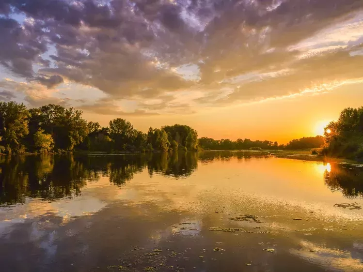 Rivier Loire in Frankrijk