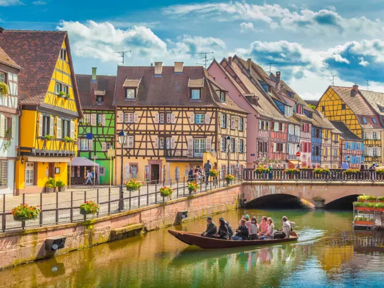 Vakwerkhuizen in Colmar