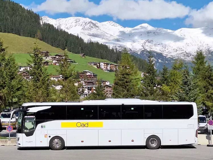 Oad bus voor Hintertux