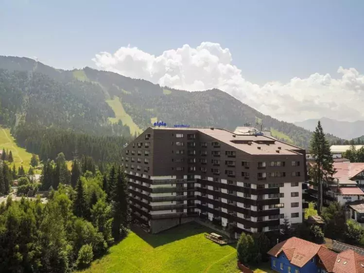 Vooraanzicht van Alpin Resort Hotel