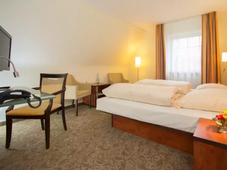 Voorbeeld kamer van Hotel Hof Sudermühlen in Egestorf