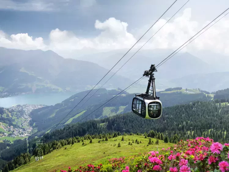 Gondellift naar top Schmittenhöhe