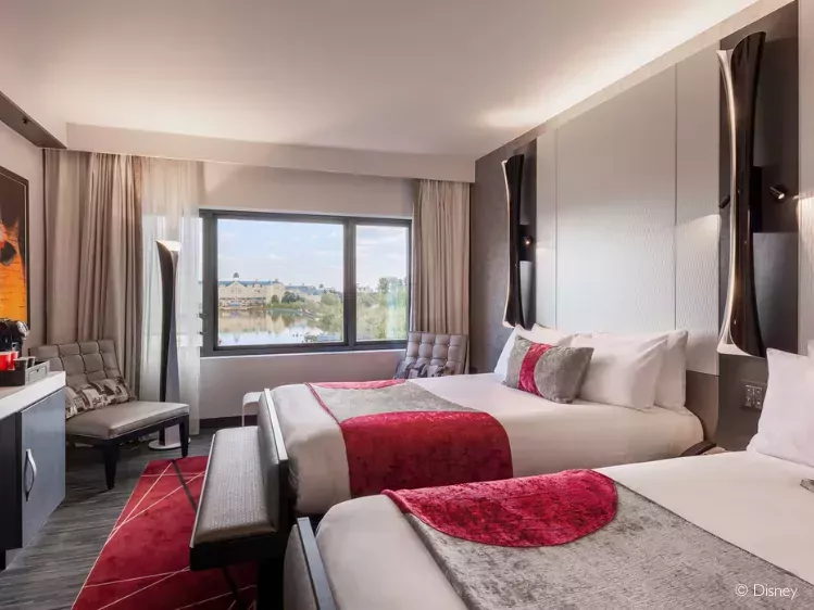 Hotel New York in Disneyland Paris - Kamer