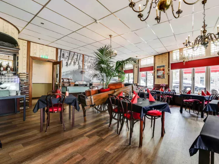 Restaurant van Hotel 't Heerenlogement in Harlingen